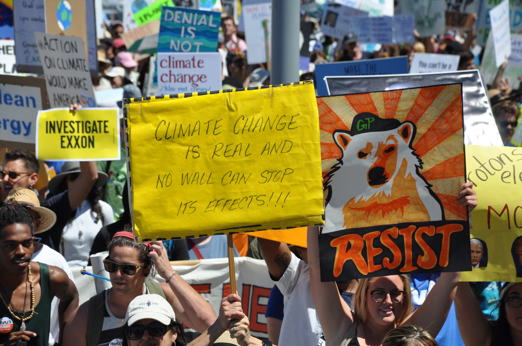 Rise For Climate March San Diego | Chelsea Radford blog post